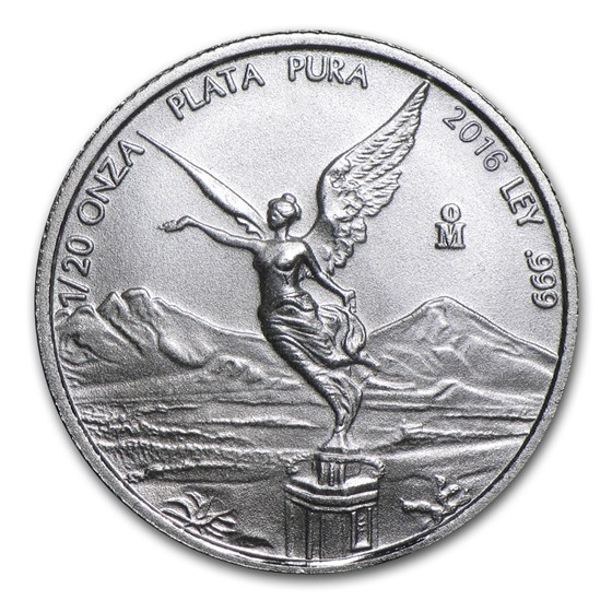 2016 Mexico 1/20 oz Silver Libertad BU 2016 Mexico 1/20 oz Silver Libertad BU